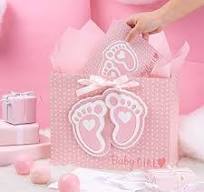 Amazon.com: LeZakaa 13" Pink Gift Bags with Tissue Paper ...