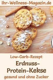 Low Carb Erdnuss Protein Kekse Schnelles Rezept Ohne Zucker Low Carb Rezepte Mandelmehl Rezepte Rezepte