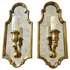 We did not find results for: Hollywood Regency Style Sussex Brass And Mirror Candle Wall Sconce Light Pair For Sale At 1stdibs