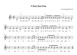 Nursery Rhyme A Ram Sam Sam Free Mp3 Audio Download Camp Songs Rhymes For Kids Rhymes