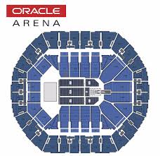 seating charts oakland arena and ringcentral coliseum