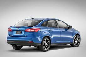 Ford Focus Auf Der New York Auto Show Debut Der Facelift Limousine Ford Focus Sedan Ford Focus Ford Focus St