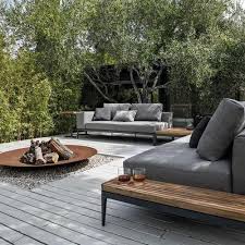 13 The Most Effective Stone Patio Ideas Patiofurniture Patiooutdoorfurniture Patiotable Patiolights Pati Loungemobel Garten Feuerstelle Garten Garten Lounge