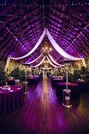 Lavender Romance At Black Fox Farms Uplighting Wedding Purple Black Wedding Purple And Gold Wedding