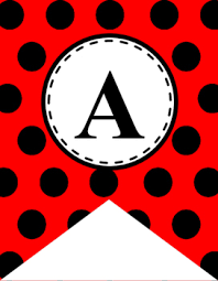 red and black banner letters teaching resources tpt