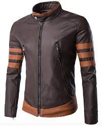 X Men Origins Hugh Jackman Wolverine Leather Jacket William Jacket Wolverine Leather Jacket Motorcycle Jacket Mens Leather Jacket
