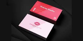 Whether you're a solo makeup artist or you work with a team, adobe spark post is here to help design the perfect business card. Beauty Makeup Idea Bridal Makeup Visiting Card Design