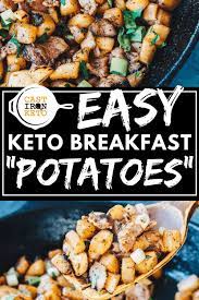 Keto Breakfast Potatoes Keto Recipes Dinner Breakfast Potatoes Keto Breakfast