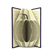 Book Folding Pattern Thanksgiving Day Pumpkin 244 Folds Etsy Book Folding Patterns Book Folding Patterns Free Book Folding