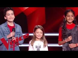 M Pokora Tombe Nathan Vs Kanesha Vs Lena The Voice Kids France 2020 Battles Youtube