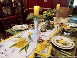 The inspiration for this setting came from two places. Supper In Sorrento Tuscan Decorating Tuscan Kitchen Tuscan Table