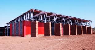 Shipping container shed barn built using two shipping containers and a gable roof galpão container. 19 Unique Uses For Shipping Containers Off Grid World
