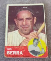 1963 Topps baseball card for sale