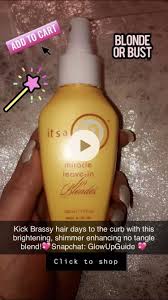 These offer a little extra tlc. Best Leave In Conditioner For Blondes Treatment For Bleached Hair Leave In Conditioner Hair Mask For Damaged Hair