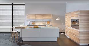 Our Rear Lacquered Glass Kitchen Fronts And Real Wood Horizon Accento Vitrin With A 3 Layer Core Ash Zeyko Kuchen