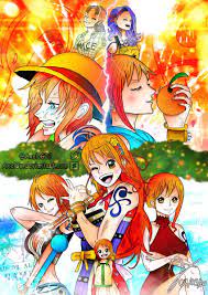 nami swan one piece anime one piece luffy one piece nami
