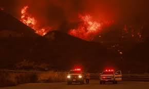 Wildfire near LA forces evacuations and ...