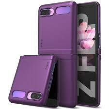 And, the fact that it folds and unfolds vertically means that the galaxy z flip comes equipped with two displays. Ringke Slim Samsung Galaxy Z Flip Tough Case Purple