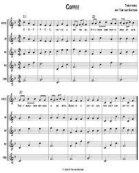 Coffee Round W Orff Accomp Orff Arrangements Orff Teaching Music