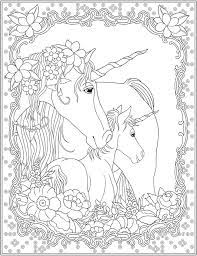 Dover Publications Unicorn Coloring Pages Coloring Pages Horse Coloring Pages