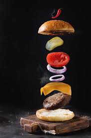 Beautiful Food Art And Premium Food Photography Art With Food Customized With Your Logo Or Custom Fr Hausgemachte Burger Lebensmittel Essen Kreatives Essen