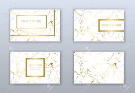 Business card mockup resting on a stack of cards. Set Of White Black And Gold Business Cards Templates Royalty Free Cliparts Vectors And Stock Illustration Image 88083394