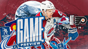 Colorado Avalanche - Philadelphia Flyers - Oct 19, 2026 - NHL.com