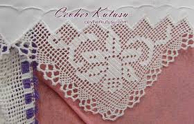 Dantel Mutfak Takimi Modelleri Bico De Croche Barrados De Croche Barrinha De Croche