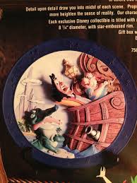Captain Hook Tick Tock Crocodile Smee Peter Pan Disney Catalog 3d Plate Disney Plates Peter Pan Disney Disney Collectables