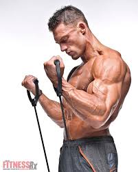 3 Ways To Build Muscle With Resistance Bands Fitnessrx For Men Resistance Tube Workout Resistance Band Resistance Band Training
