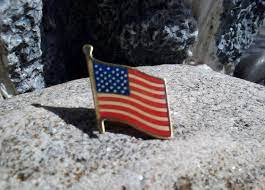 Usa Flag Lapel Pin Vintage Acrylic Coated American Flag Hat Etsy American Flag Hat Flag Lapel Pins Usa Flag