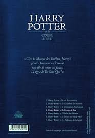Elle sélectionne harry potter alors qu'il n'a pas l'âge légal requis ! Livre Harry Potter Et La Coupe De Feu Gallimard Jeunesse
