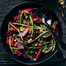 Roasted Beets And Charred Green Beans Recipe Recipe Roasted Beets Recipes Vegetable Recipes