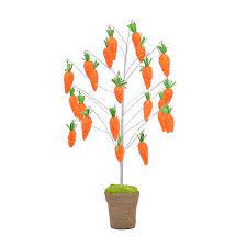 Carrot Tree Statue Tree Statues Easter Decorations Easter Cards