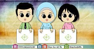 Hasil daripada tutorial fizgraphic, saya cuba juga untuk menggunakan pentool. Doodle Murid Sekolah Tidak Bertudung Cikgu Ayu Dot My