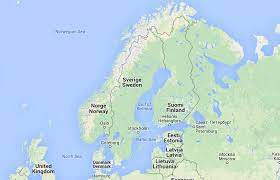Donde está suecia en el mapa. Suecia Mapa Europa La Ciudad De Umea Suecia Capital Europea De La Cultura 2014 2021 Guiaviajesa Com