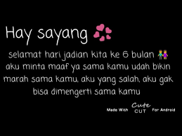 34 kumpulan ucapan anniversary 1 bulan pacaran terunik kumpulan. Happy Anniversary Sayang Ke 6 Bulan Youtube