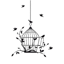 Small Birds On Birdcage Tattoo Design Cage Tattoo Birdcage Drawing Birdcage Tattoo