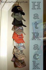 Erin S Creative Energy Diy Hat Rack Diy Clothes Rack Diy Hat Rack Diy Hat