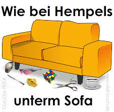 Hier sieht's ja aus wie bei hempels unterm sofa! Claudia Peter Wie Bei Hempels Unterm Sofa Was Bedeutet Das Facebook