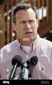 BP chief operating officer for exploration and production Doug Suttles  speaks at a news conference in Venice, La., Sunday, May 9, 2010. (AP  Photo/Patrick Semansky Stock Photo