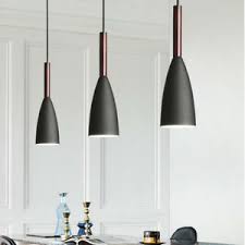 Ever since brett and i installed the kitchen island pendant lights, the most frequent question i got asked by every person who visited was this: Black Pendant Light Bar Wood Chandelier Lighting Kitchen Island Ceiling Lights Ebay