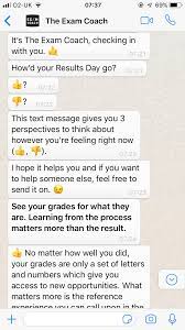 A Text Message To Read On Results Day | The Exam Coach