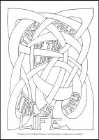 Many catholic lent meditations are in the sorrowful mysteries of the rosary especially for holy thursday. Downloadable Printable Colouring Sheets Lindisfarne Scriptorium Treasures For The Journey