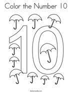 Winnie the pooh and tigger color by numbers. Number 10 Coloring Pages Twisty Noodle