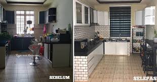 Menurutnya, ini kali pertama dia membuat pintu aluminium setelah. Kabinet Dapur Rumah Sewa