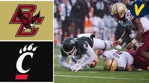 Boston College Vs 21 Cincinnati Highlights 2020 Birmingham Bowl Highlights College Football Youtube