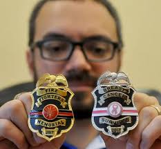 North Attleboro company creates memorial badges for fallen, ailing first  responders