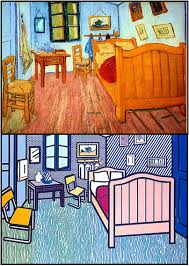 Le lendemain, une valise est apparue dans la classe. I Love This Redesign Of Van Gogh S Classic Painting I Just Wish I Could Remember The Artist S Name Art Lessons Art Parody Elementary Art