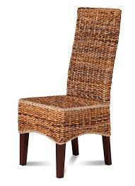 Find indoor and outdoor wicker chairs, wicker patio furniture. Light Rattan Dining Chair Dark Mahogany Wood Legs Casa Bella Furniture